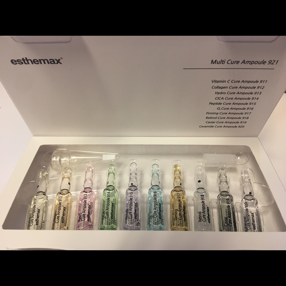 Esthemax 10 multi ampoule to use under mask